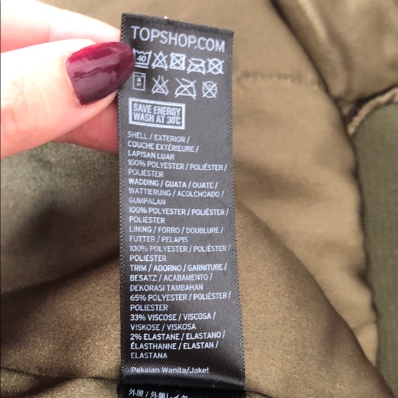 Army Green Bomber Jacket - Picture 6 of 6